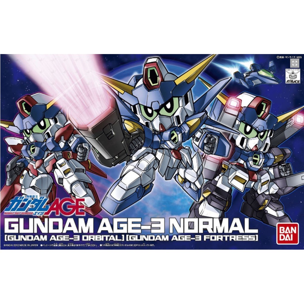 Mô hình SDBB SD Gundam Age 3 - Chính hãng Bandai Nhật Bản
