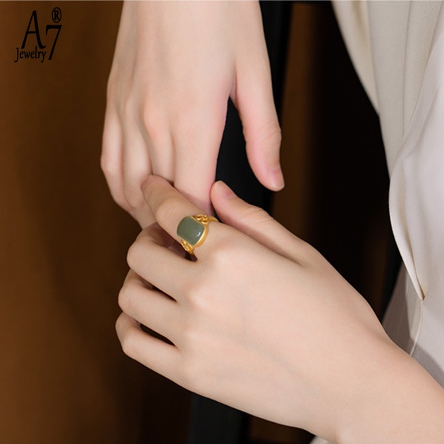 Nhẫn Bạc 925 Mặt Vuông Đính Đá Mã Não Đỏ Thời Trang Cho Nữ