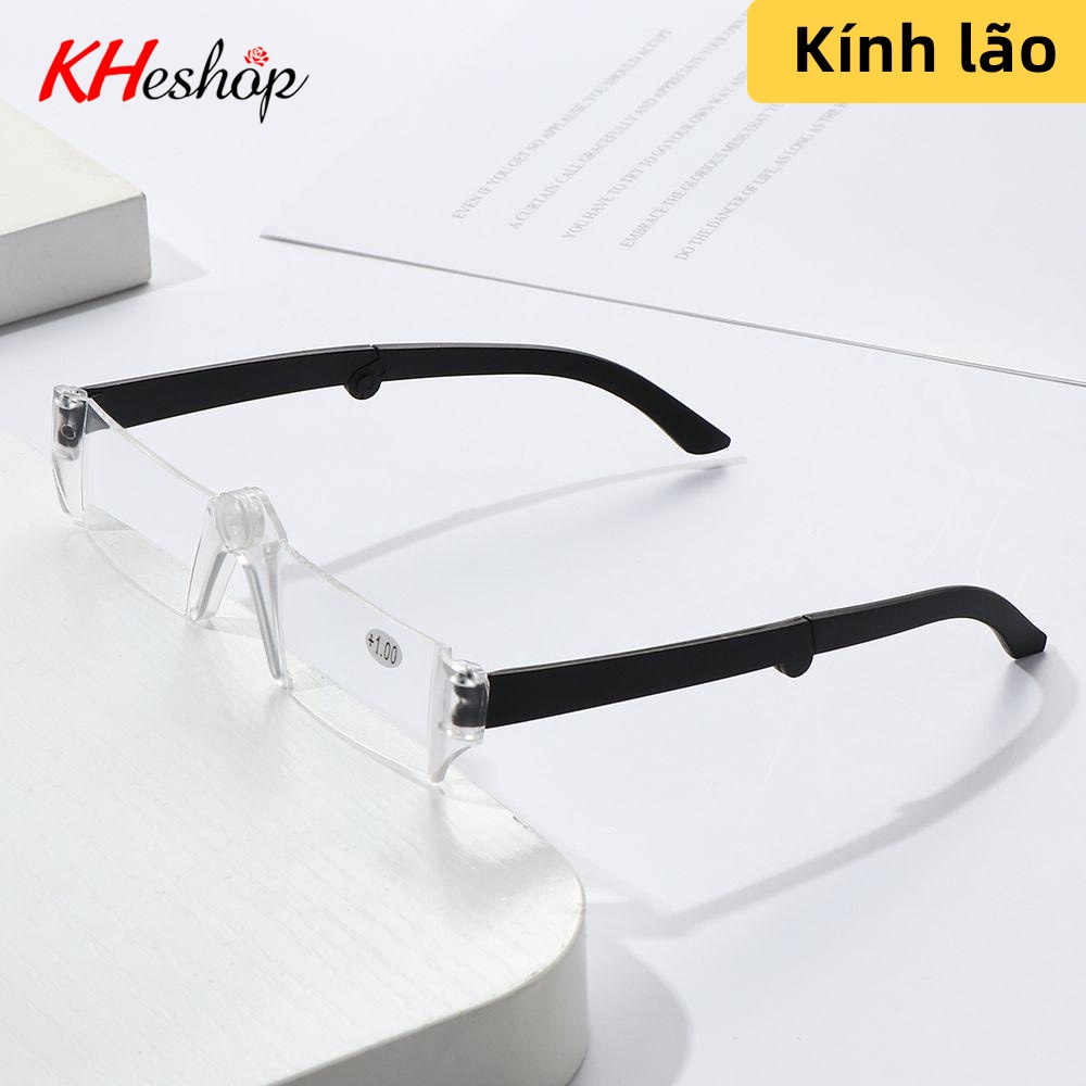 Kính lão- viễn thị đọc sách cho người Trung Niên Hình Bọ Cánh Cam, gâp nhỏ gọn tiện dụng kèm túi mã Y826
