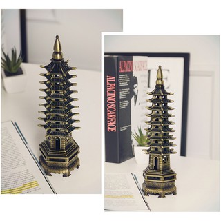 Biểu tượng phong thủy tháp Văn Xương cao 18cm