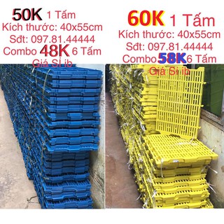 6 Tấm lót sàn nhựa vệ sinh cho chó mèo 40x55cm X 6 TẤM (BAO TRẢ NẾU SÀN KÉM CHẤT LƯỢNG, YẾU, MỎNG)