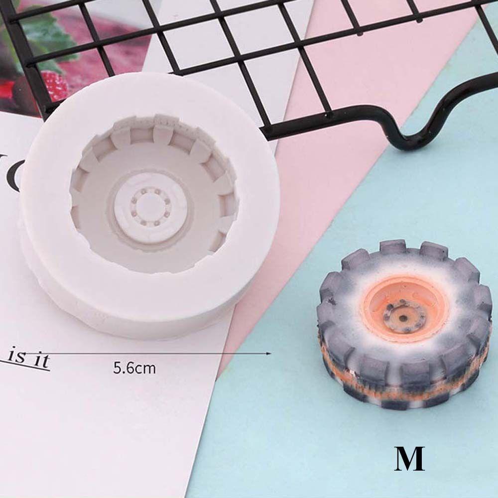 Khuôn Silicone Tạo Hình Bánh Xe Hơi Trang Trí DIY