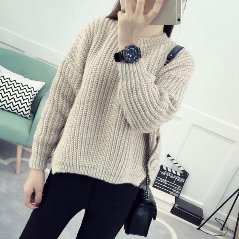 Áo Sweater Nữ Kiểu Hàn Quốc Thời Trang Xuân Thu