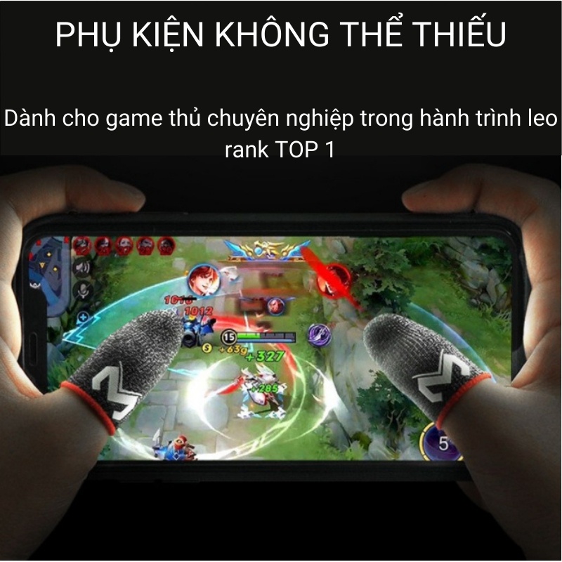 Bao tay chơi game ff 2 ngón siêu nhạy giá rẻ cho pubg liên quân | BigBuy360 - bigbuy360.vn