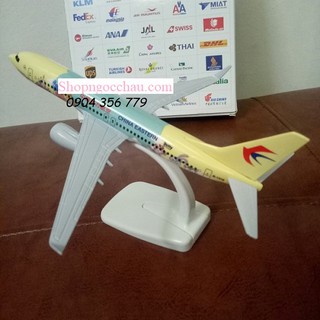 Máy bay mô hình tĩnh B737 China Eastern_Disney Resort 20cm
