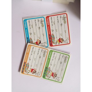 Nhãn vở Campus Shinchan 12c/tập