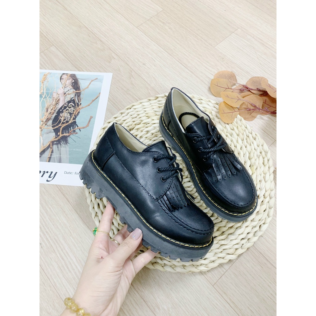 XẢ KHO (S49) Giầy đốc nữ tua rua (Mã 1516)
