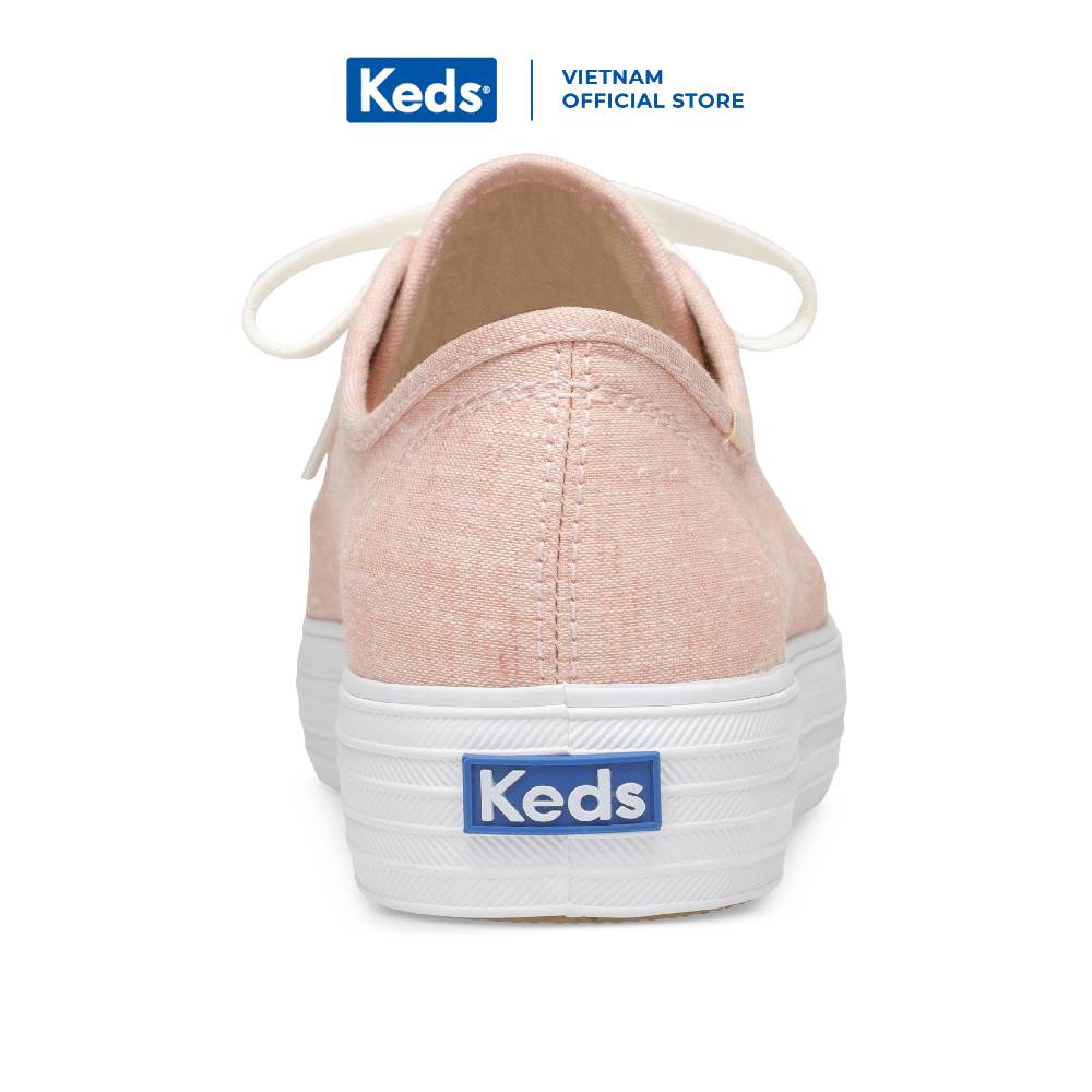 Giày Keds Nữ - Triple Kick Mini Chambray Pink - KD060331