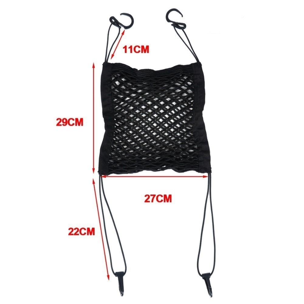 Túi Lưới Đựng Đồ Co Giãn Thông Dụng Gắn Ghế Ngồi Xe Hơi / Xe Tải