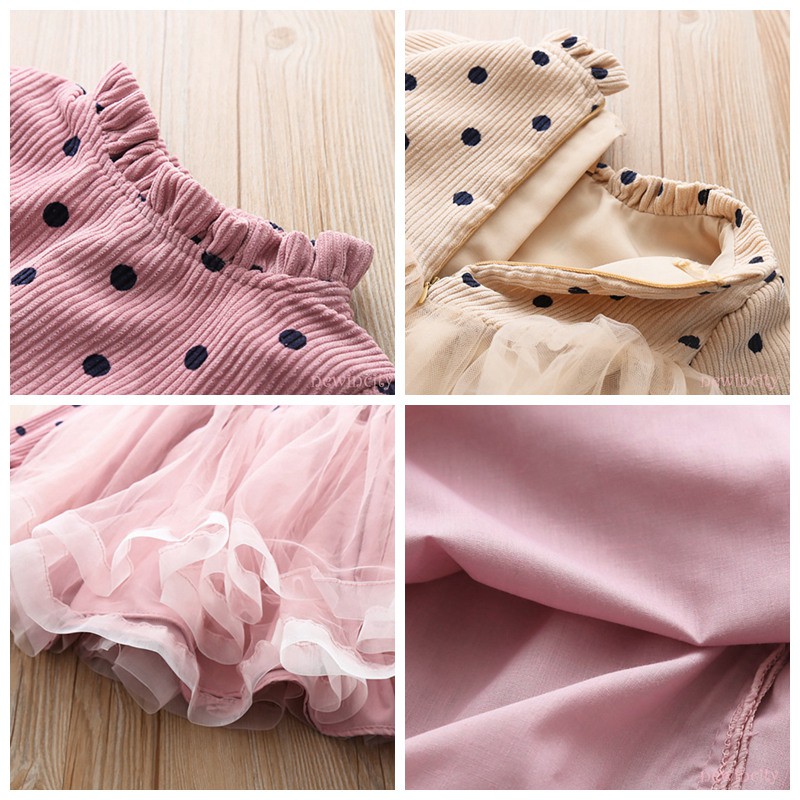 ✿ Korean Girls Dress Autumn Kids Long Sleeve Dress