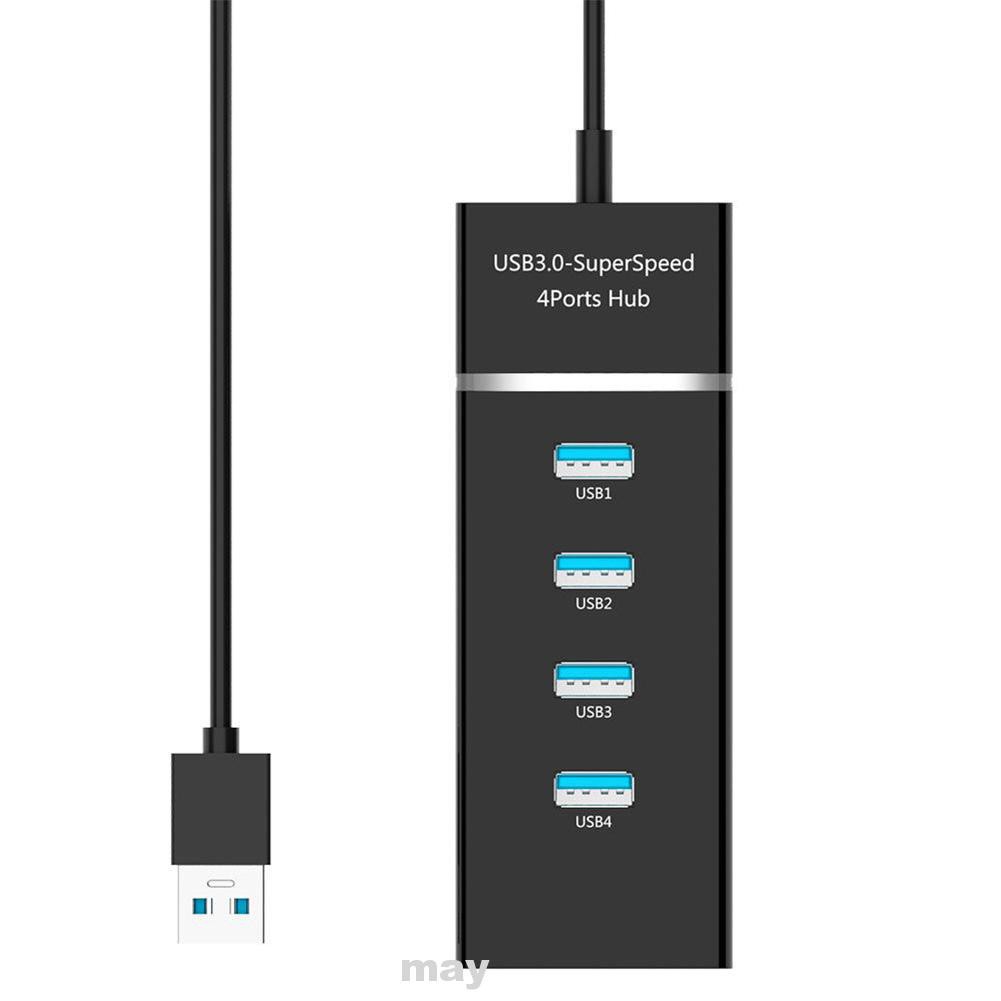 Bộ Chia 4 Cổng Sạc Tốc Độ Cao Di Động Tiện Dụng Cho Laptop