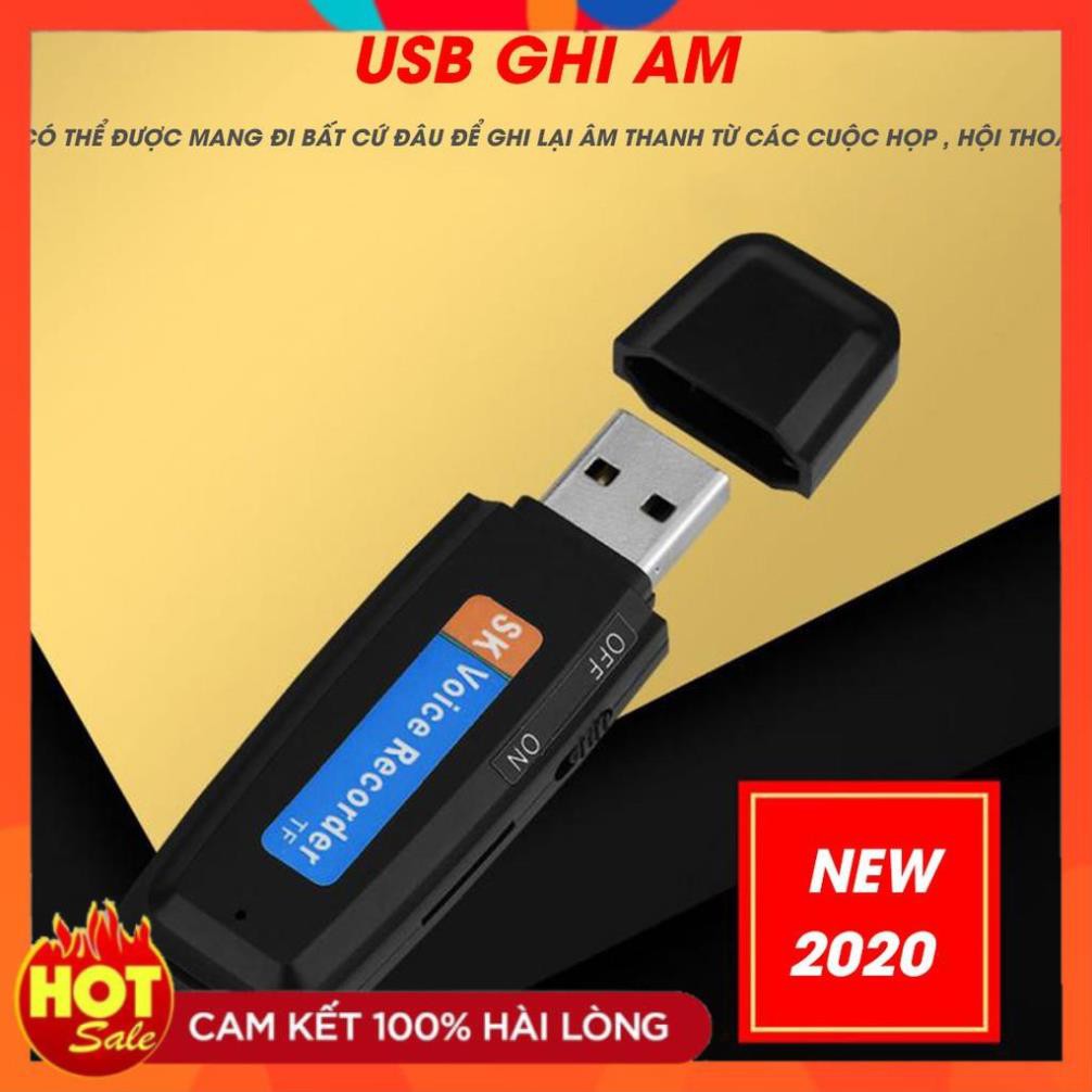 (RẺ NHẤT THIÊN HẠ) Máy Ghi Âm mini - USB ghi âm