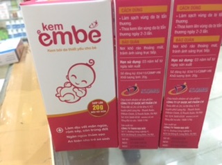 Kem em bé trị rôm sảy 20gr