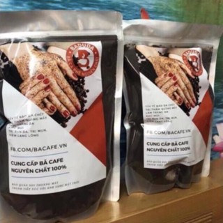 1kg Bã cà phê ( bã cafe ) tắm trắng, tẩy da chết HandMade nguyên chất
