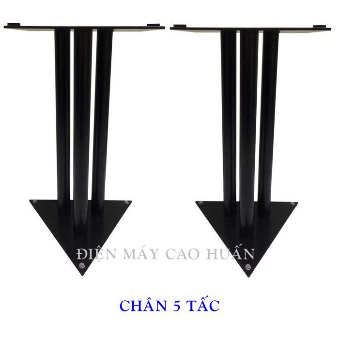 SIÊU RẺ-Chân để loa bằng sắt Màu Đen 5 Tấc