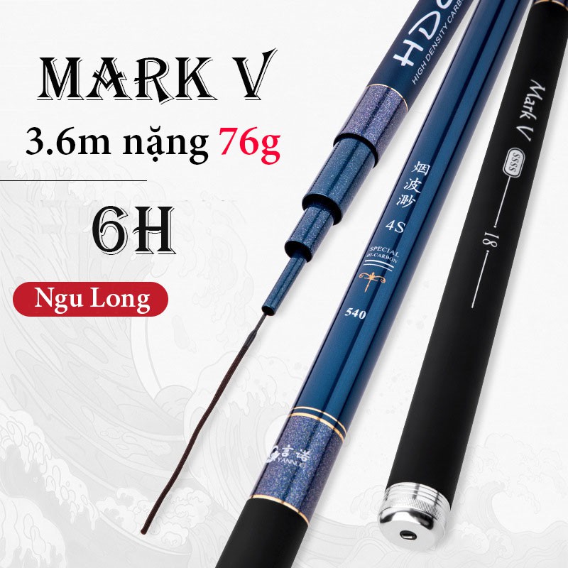 Cần câu tay carbon 6H mark V