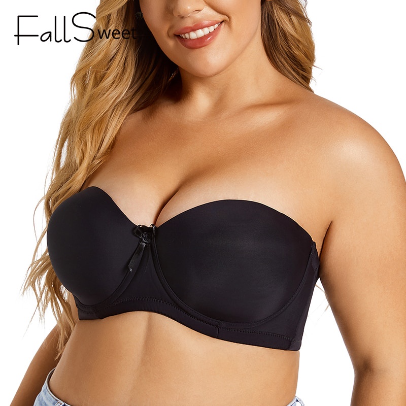 Áo ngực FallSweet vô hình cup E F nâng ngực không dây liền mạch chống trượt thời trang dành cho nữ