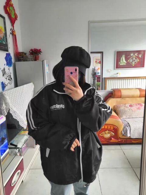 [ORDER] Áo khoác dù gió  - Jacket ulzzang oversize form rộng unisex Hàn