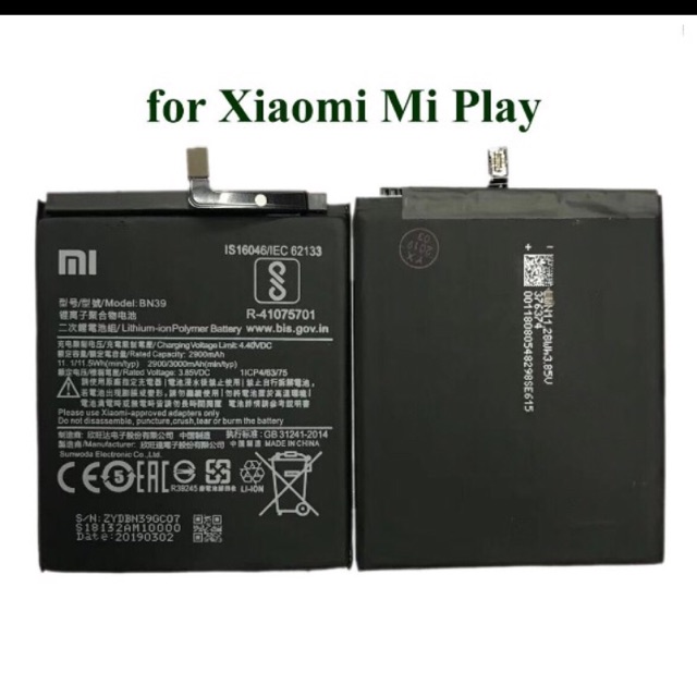 Pin xịn mới 100% xiaomi BN39