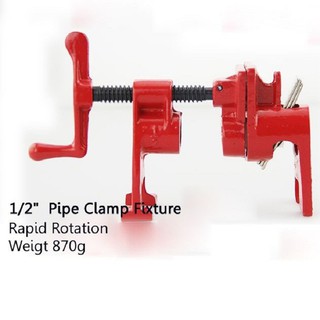 Cảo Ống Nước Kẹp Gỗ Phi 27 Có Chân