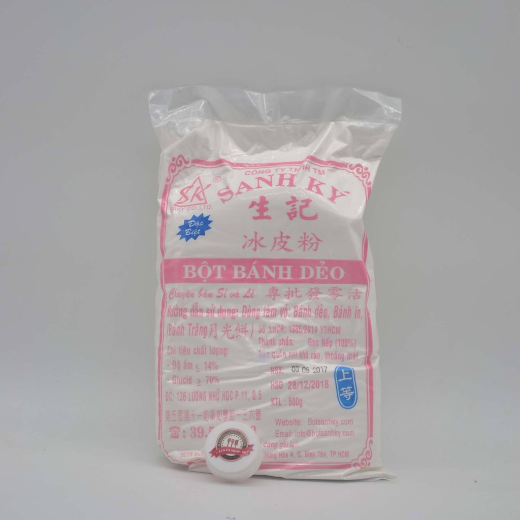 BỘT BÁNH DẺO ĐB 500g (đỏ)