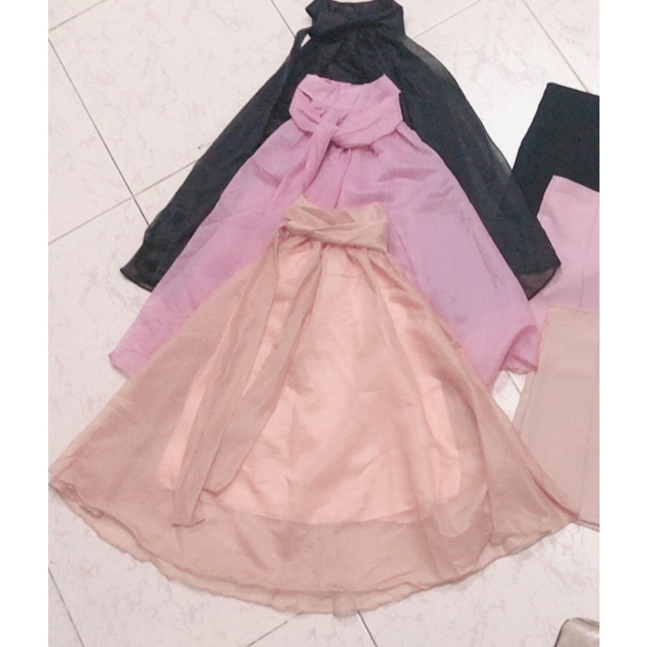 Áo yếm tiểu thơ  tơ phồng