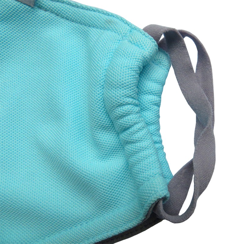 Khẩu trang nhỏ chống nắng UPF50+ zigzag MAS00115 (Blue) | BigBuy360 - bigbuy360.vn
