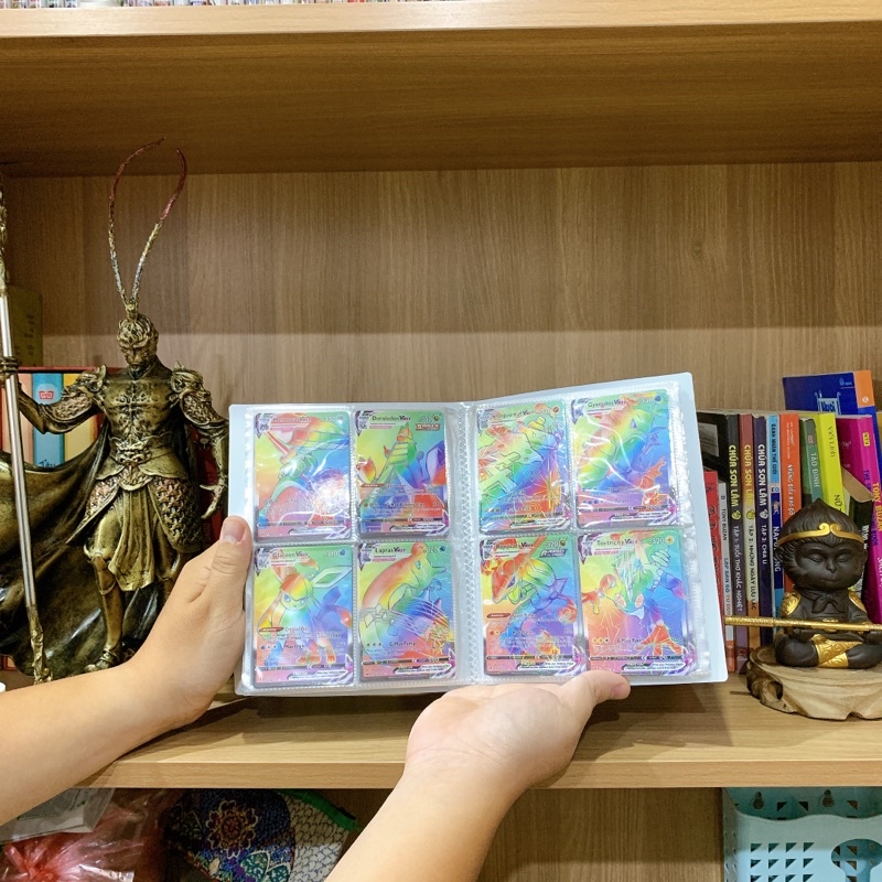 Album đựng 181 thẻ bài Pokémon TCG VMAX lấp lánh SIÊU ĐẸP, SIÊU MẠNH