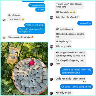 [9 túi lọc] Xông Trầu không- Trà xanh