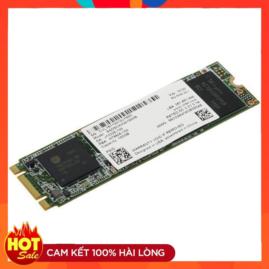 Ổ cứng SSD M.2 2280 SATA Intel 540s 180GB-bảo hành 3 năm