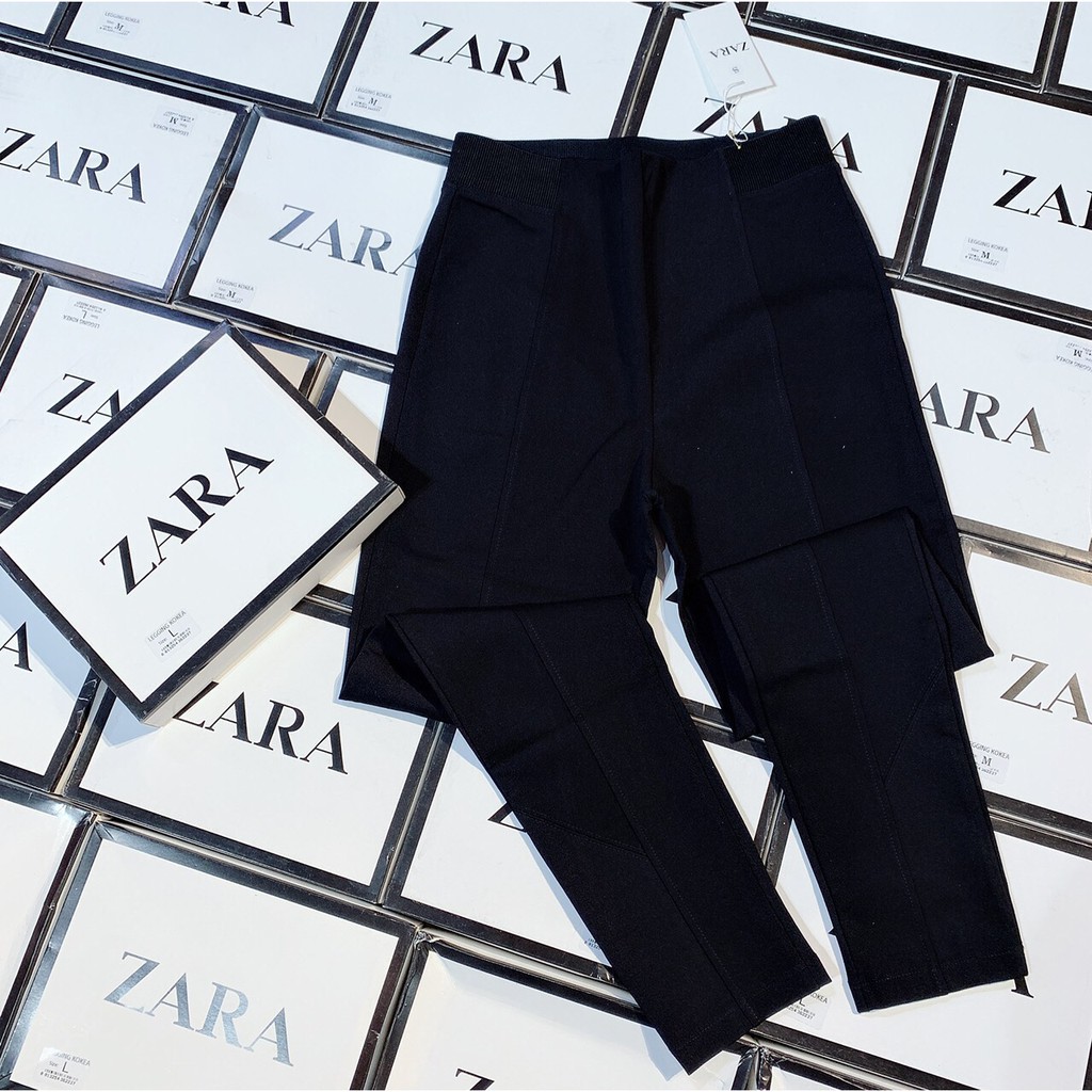 Quần legging gân zara nâng mông
