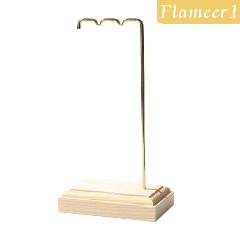 [Flameameer1] Giá Đỡ Trưng Bày Trang Sức Bông Tai Dây Chuyền Gọn Nhẹ