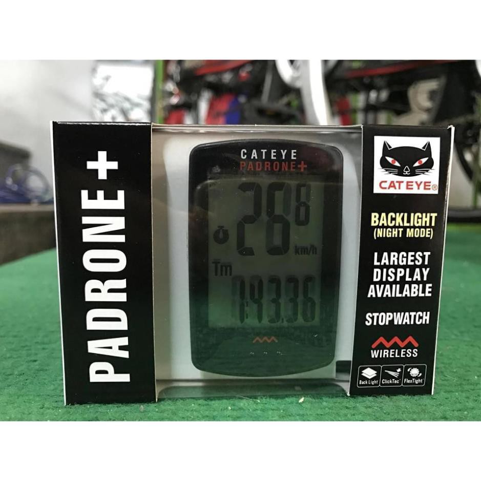 Đồng hồ xe đạp cateye padrone+ cc-pa110w - ảnh sản phẩm 2