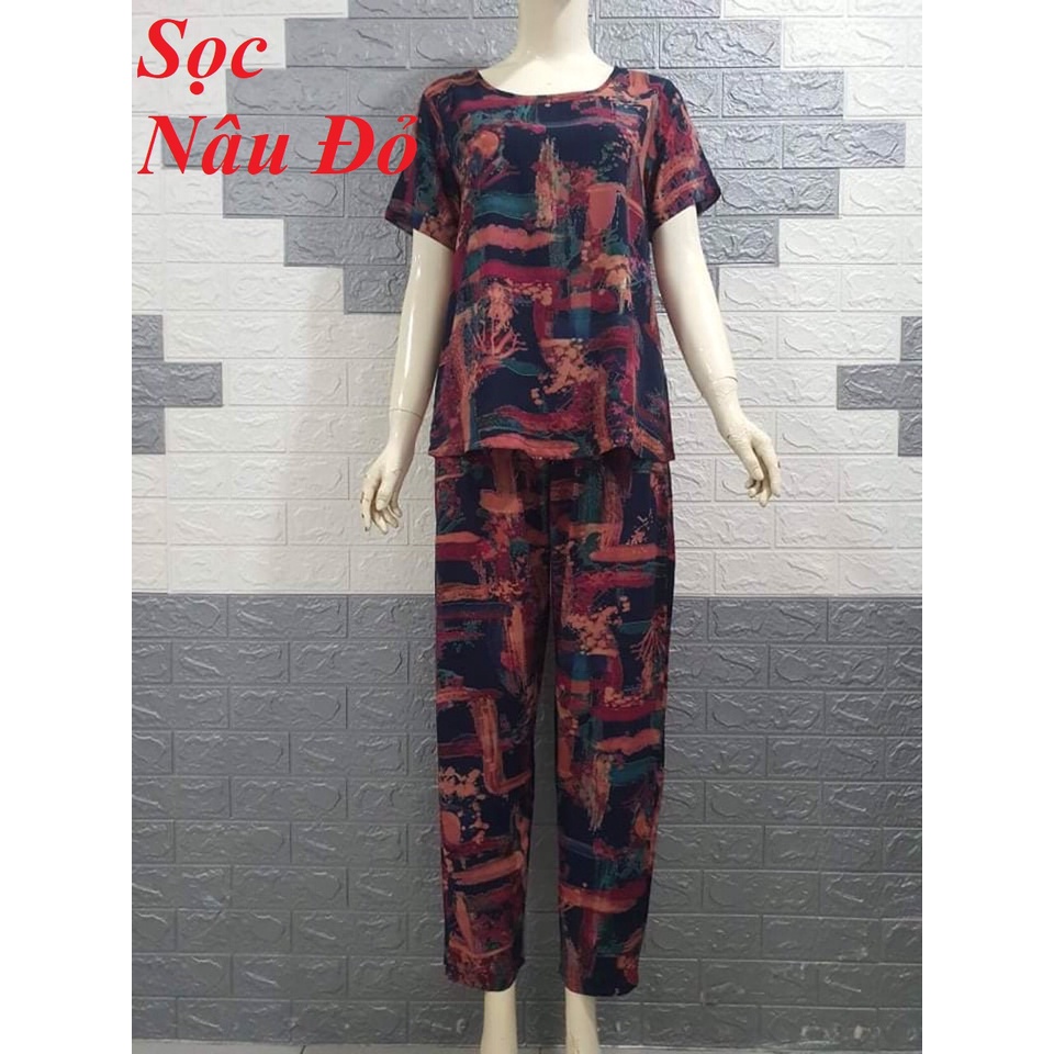 COMBO 3/4/5 bộ Trung Niên Đồ bộ mặc nhà Tôn Lanh NHUNG cao cấp Big Size ShopThanhThanh 0377529486