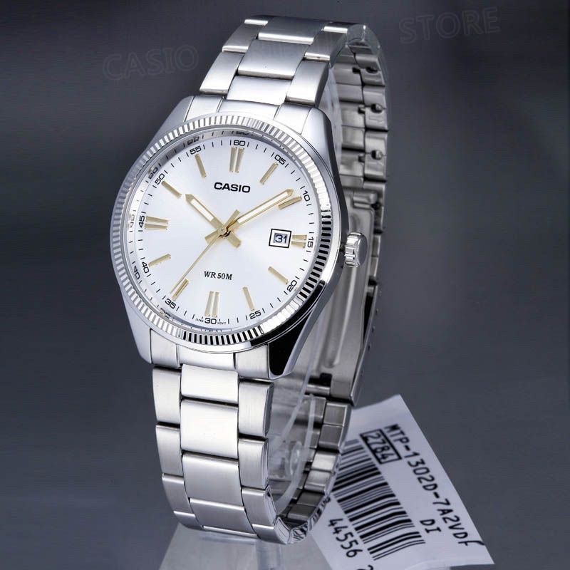 Đồng hồ nữ dây kim loại Casio chính hãng Anh Khuê LTP-1302D-7A2VDF