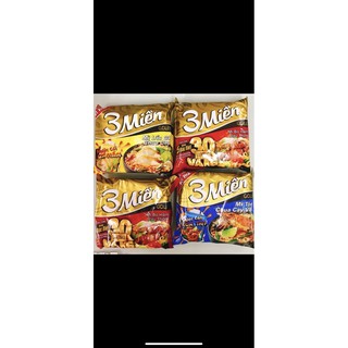 mì tôm 3 miền bò hầm rau thơm gold gói