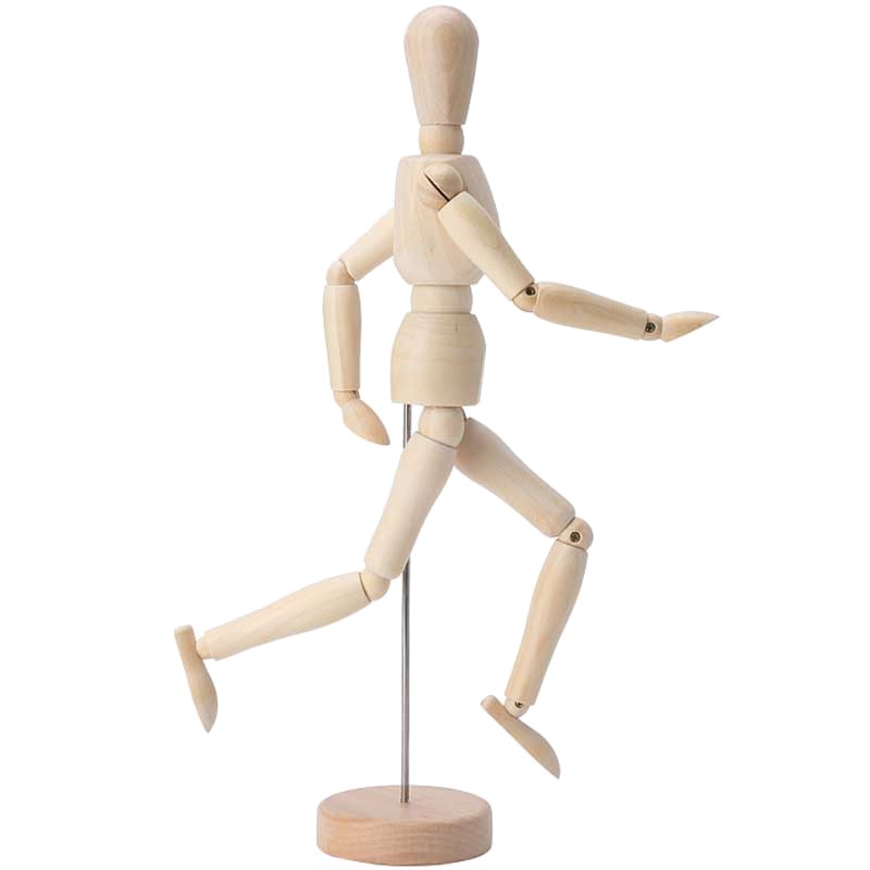 MANNEQUIN NGƯỜI GỖ VẼ HOẠT HOẠ KIẾN TRÚC (WOODEN MANNEQUIN)