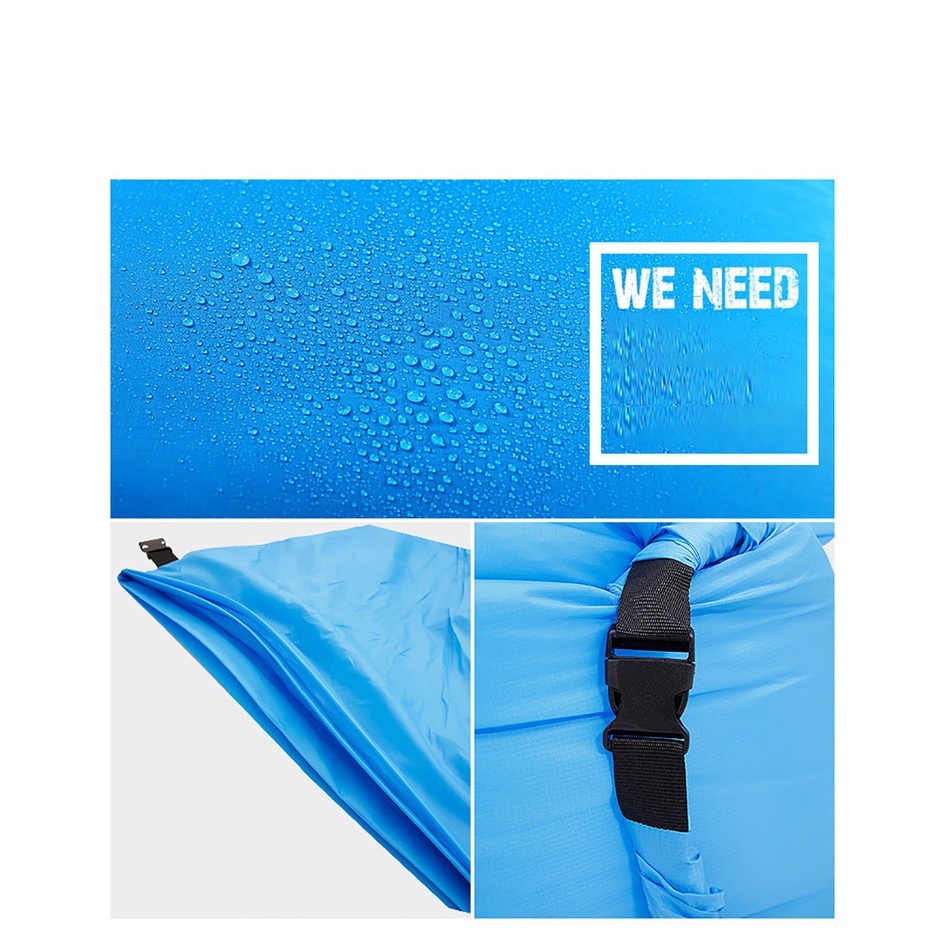 Đệm Hơi, Ghế Hơi Du Lịch Không Cần Bơm, Siêu Nhẹ, Tiện Lợi Đi Dã Ngoại, Hoạt Động Ngoài Trời