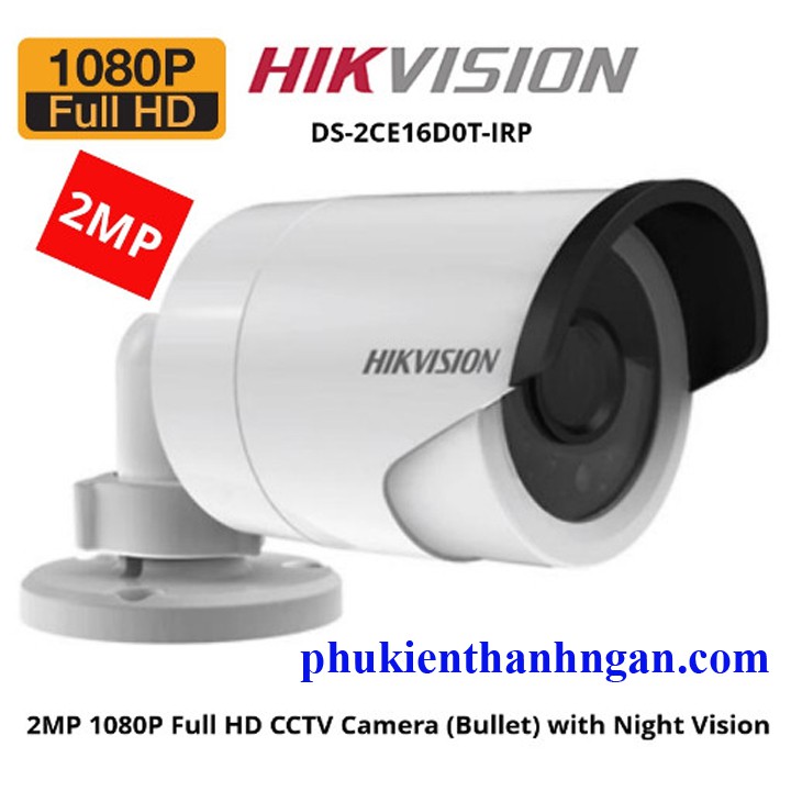 Camera HD-TVI HIKVISION DS-2CE16D0T-IRP - DS-2CE16D0T-IRP