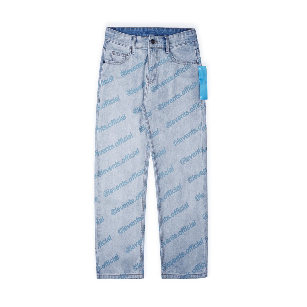 Quần jean LEVENTS Hatagram Regular jean/ Blue