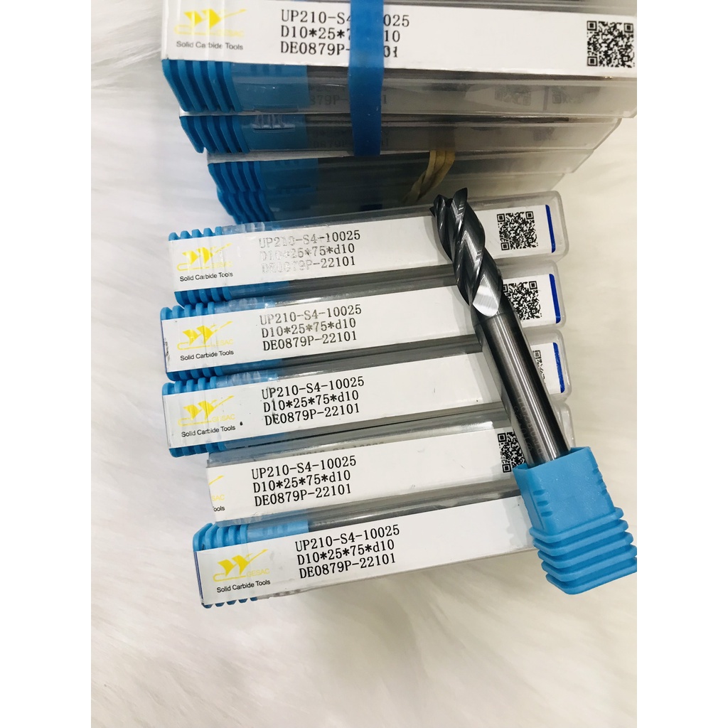 Dao Phay Chạy, Cầu, Dao Phay Phá Thô, Phay Ngón, GESAC 4 me cắt UP210