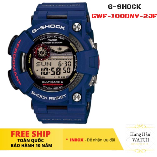 Frog man G-shock GWF-1000NV-2JF Đồng hồ thể thao nam full phụ kiện [Hưng Hân Shop]