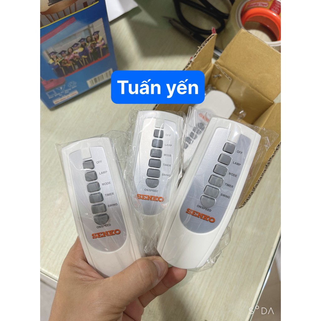 Remote Điều Khiển Từ Xa Cho Quạt SenkoTR1428, TR1628, DR1608 – Hàng Chính Hãng