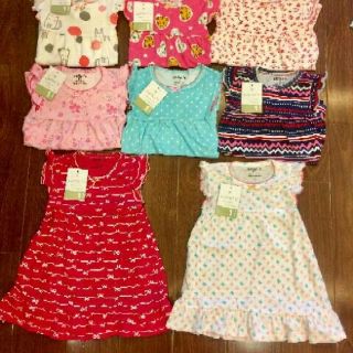 Set 3 váy cotton borip cho bé gái