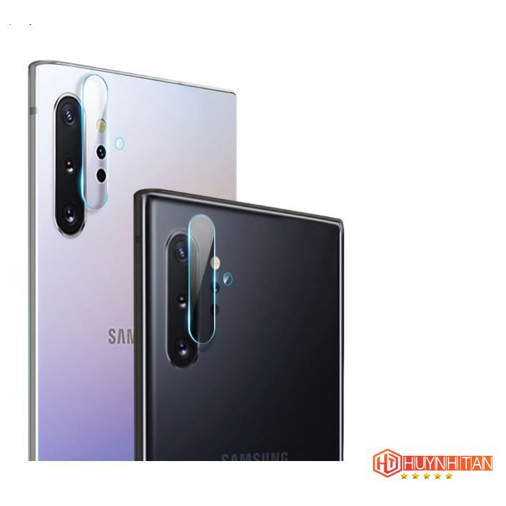 Kính cường lực Camera Samsung Note 10 , Note 10 Plus bảo vệ cực tốt, trong suốt, bảo vệ camera sau chống trày xướt