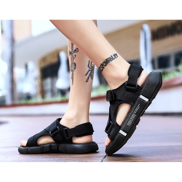 Sandal nam dép nam quai hậu đi học dép xăng đan sandan đi chơi trẻ trung cá tính chống trượt G2926