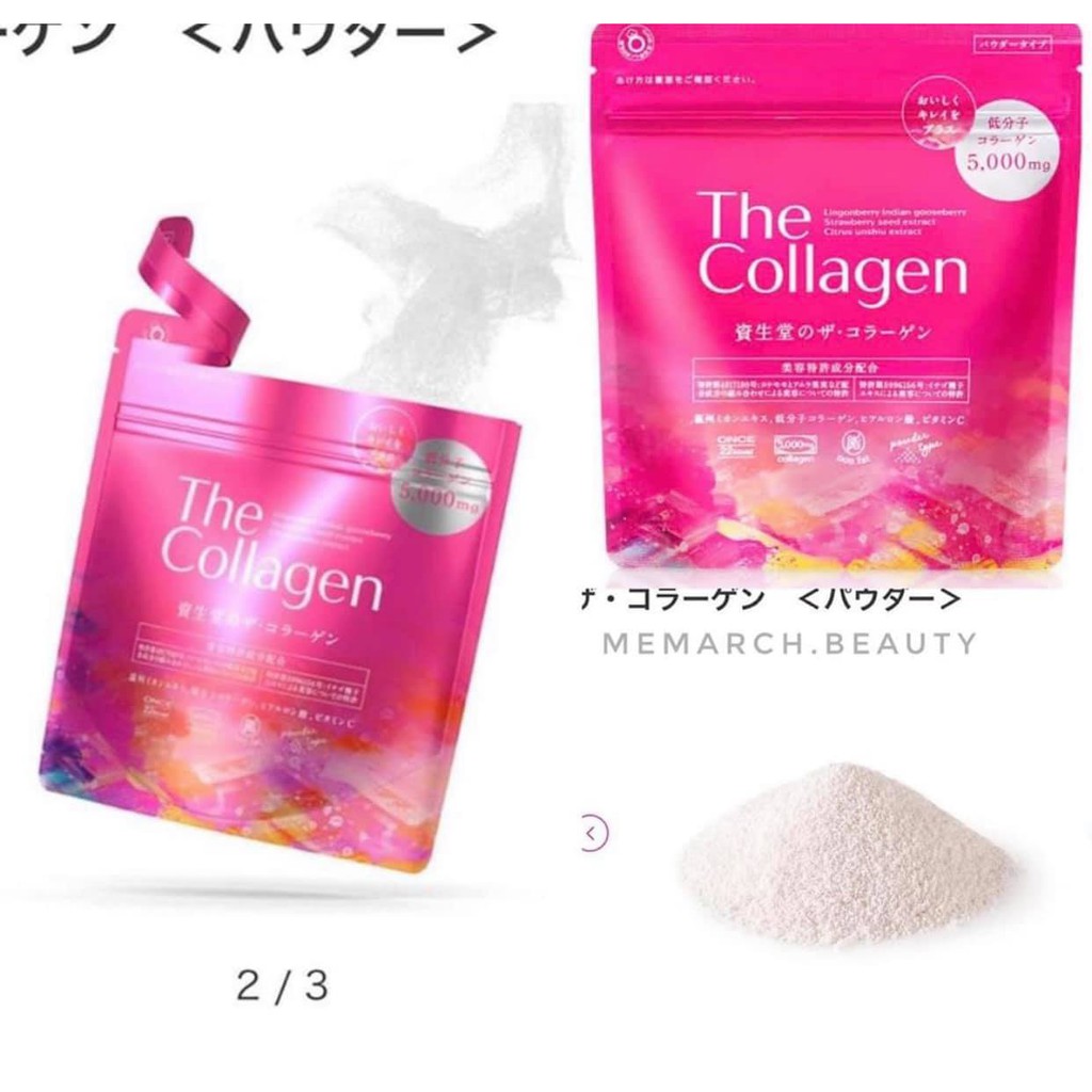 The Collagen Shiseido dạng bột