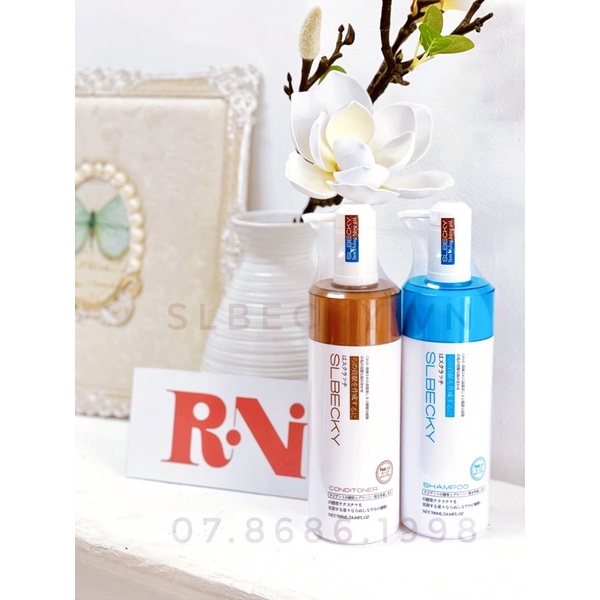 (1 Cặp) Dầu gội kích thích mọc tóc giảm rụng SLBECKY 700ml
