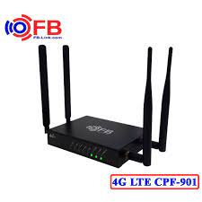 Router Wifi 4G LTE FB-Link CPF-901 (4 Anten - Chuyên dùng xe khách - 32 user - 5 port)