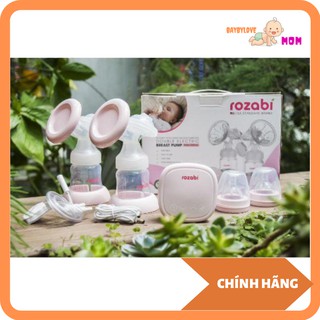 Máy hút sữa điện đôi 9 cấp độ Rozabi Compact